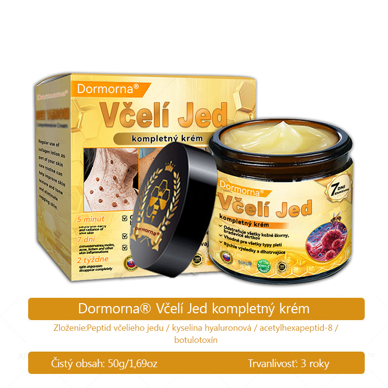 Vyrobené a odoslané zo Slovenska✨Dormorna® Včelí Jed kompletný krém 🔥 POSLEDNÝ DEŇ ZĽAVA 80 %.💎💎